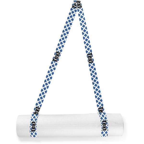 Custom Diamond Yoga Mat Strap (Personalized)
