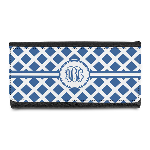 Custom Diamond Leatherette Ladies Wallet (Personalized)