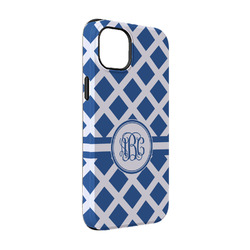 Diamond iPhone Case - Rubber Lined - iPhone 14 (Personalized)