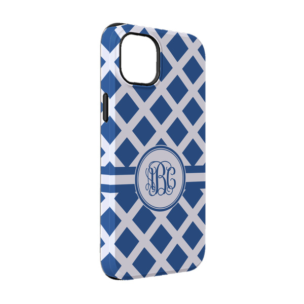 Custom Diamond iPhone Case - Rubber Lined - iPhone 14 (Personalized)