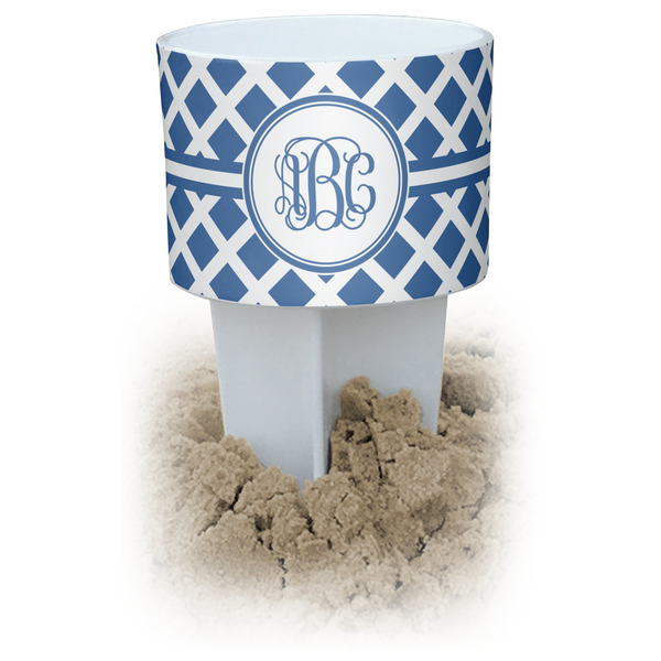 Custom Diamond Beach Spiker Drink Holder (Personalized)