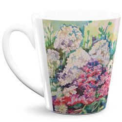 Watercolor Floral 12 Oz Latte Mug