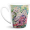 Watercolor Floral 12 Oz Latte Mug - Front Full
