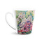 Watercolor Floral 12 Oz Latte Mug - Front