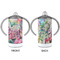 Watercolor Floral 12 oz Stainless Steel Sippy Cups - APPROVAL