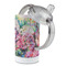 Watercolor Floral 12 oz Stainless Steel Sippy Cups - Top Off