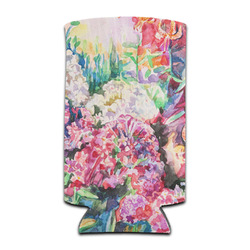 Watercolor Floral Can Cooler (tall 12 oz)