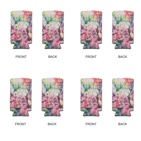 Watercolor Floral 12oz Tall Can Sleeve - Set of 4 - APPROVAL