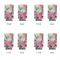 Watercolor Floral 12oz Tall Can Sleeve - Set of 4 - APPROVAL