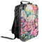 Watercolor Floral 13" Hard Shell Backpacks - ANGLE VIEW