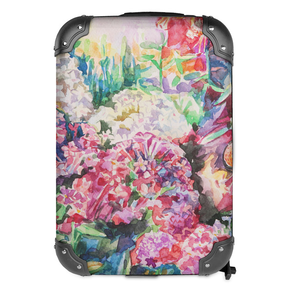 Watercolor Floral 13" Hard Shell Backpacks - FRONT