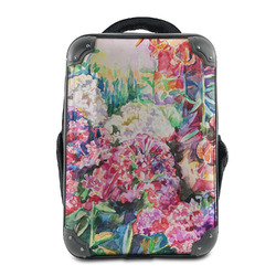Watercolor Floral 15" Hard Shell Backpack