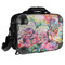 Watercolor Floral 15" Hard Shell Briefcase - FRONT