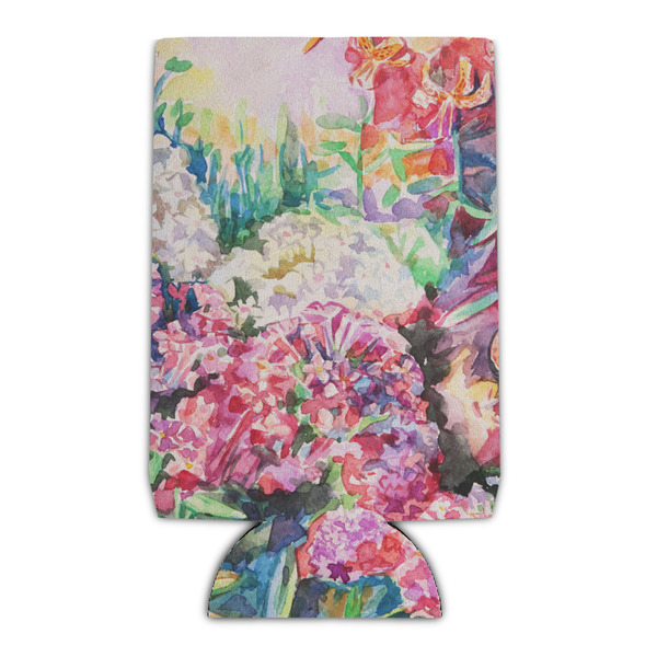 Custom Watercolor Floral Can Cooler (16 oz)