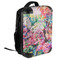 Watercolor Floral 18" Hard Shell Backpacks - ANGLED VIEW