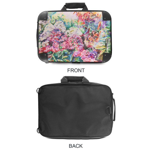 Watercolor Floral 18" Laptop Briefcase - APPROVAL