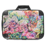 Watercolor Floral Hard Shell Briefcase - 18"