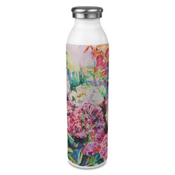 Watercolor Floral 20oz Stainless Steel Water Bottle - Full Print