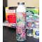 Watercolor Floral 20oz Water Bottles - Full Print - In Context