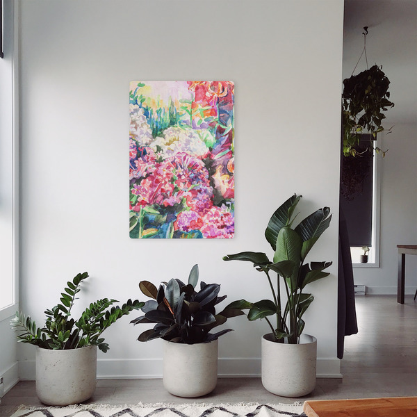 Watercolor Floral 20x30 - Canvas Print - In Context