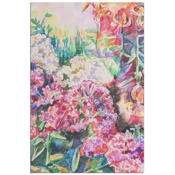Custom Watercolor Floral Poster - Matte - 24x36