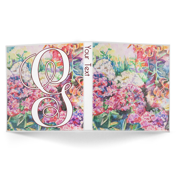 Watercolor Floral 3-Ring Binder Approval- 1in