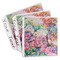 Watercolor Floral 3-Ring Binder Group