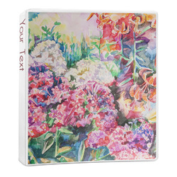 Watercolor Floral 3-Ring Binder - 1 inch