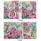 Watercolor Floral 3 Ring Binders - Full Wrap - 1" - APPROVAL