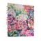 Watercolor Floral 3 Ring Binders - Full Wrap - 1" - FRONT