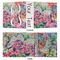 Watercolor Floral 3 Ring Binders - Full Wrap - 2" - APPROVAL