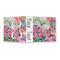 Watercolor Floral 3 Ring Binders - Full Wrap - 2" - OPEN OUTSIDE