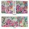 Watercolor Floral 3 Ring Binders - Full Wrap - 3" - APPROVAL