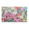 Watercolor Floral 3'x5' Patio Rug - Front/Main