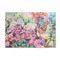 Watercolor Floral 4'x6' Patio Rug - Front/Main