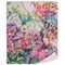 Watercolor Floral 50x60 Sherpa Blanket