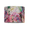 Watercolor Floral 8" Drum Lampshade - FRONT (Fabric)
