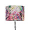Watercolor Floral 8" Drum Lamp Shade - Fabric