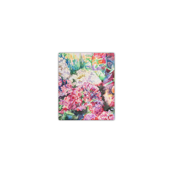 Custom Watercolor Floral Canvas Print - 8x10