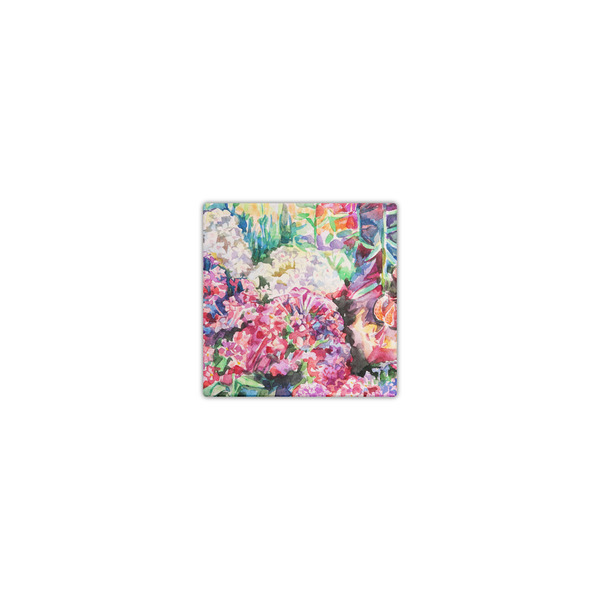 Watercolor Floral 8x8 - Canvas Print - Front View