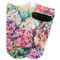 Watercolor Floral Adult Ankle Socks