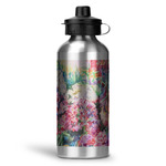 Watercolor Floral Water Bottles - 20 oz - Aluminum