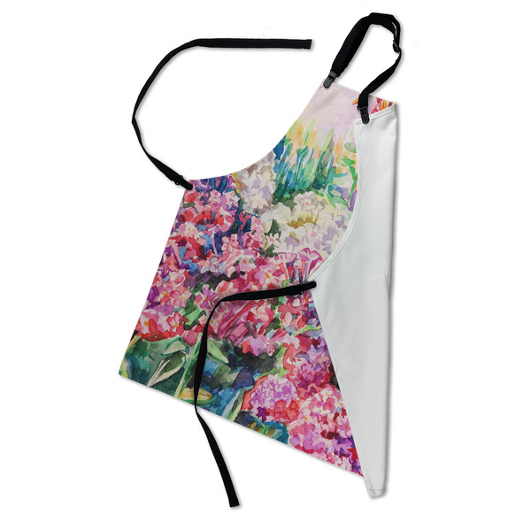 Watercolor Floral Apron - Folded