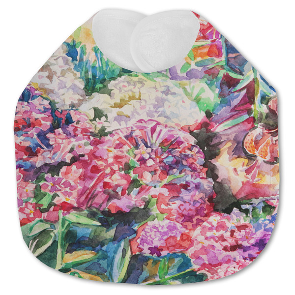 Watercolor Floral Baby Bib - AFT closed