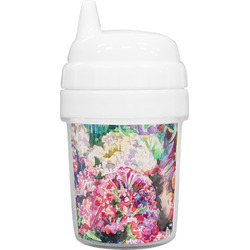 Watercolor Floral Baby Sippy Cup