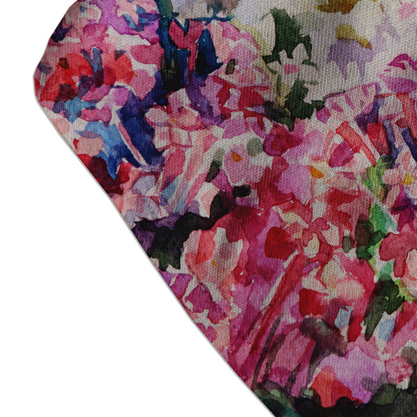 Watercolor Floral Bandana Detail