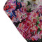 Watercolor Floral Bandana Detail