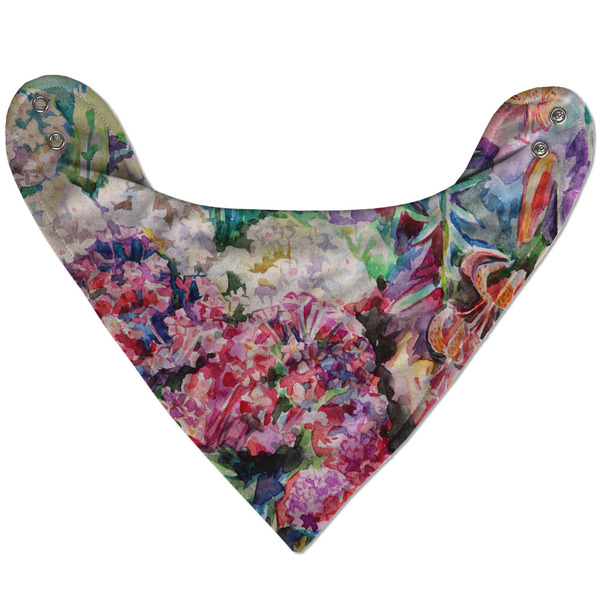 Watercolor Floral Bandana Flat Approval