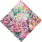 Watercolor Floral Bandana - Full View