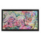 Watercolor Floral Bar Mat - Small - FRONT